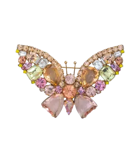 Medium Butterfly in Jonquil / Rosaline / Light Peach