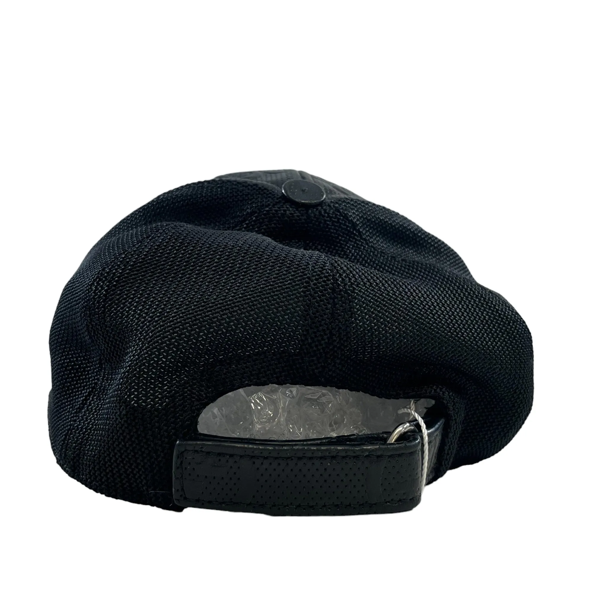 Men's Monogram Cap Black