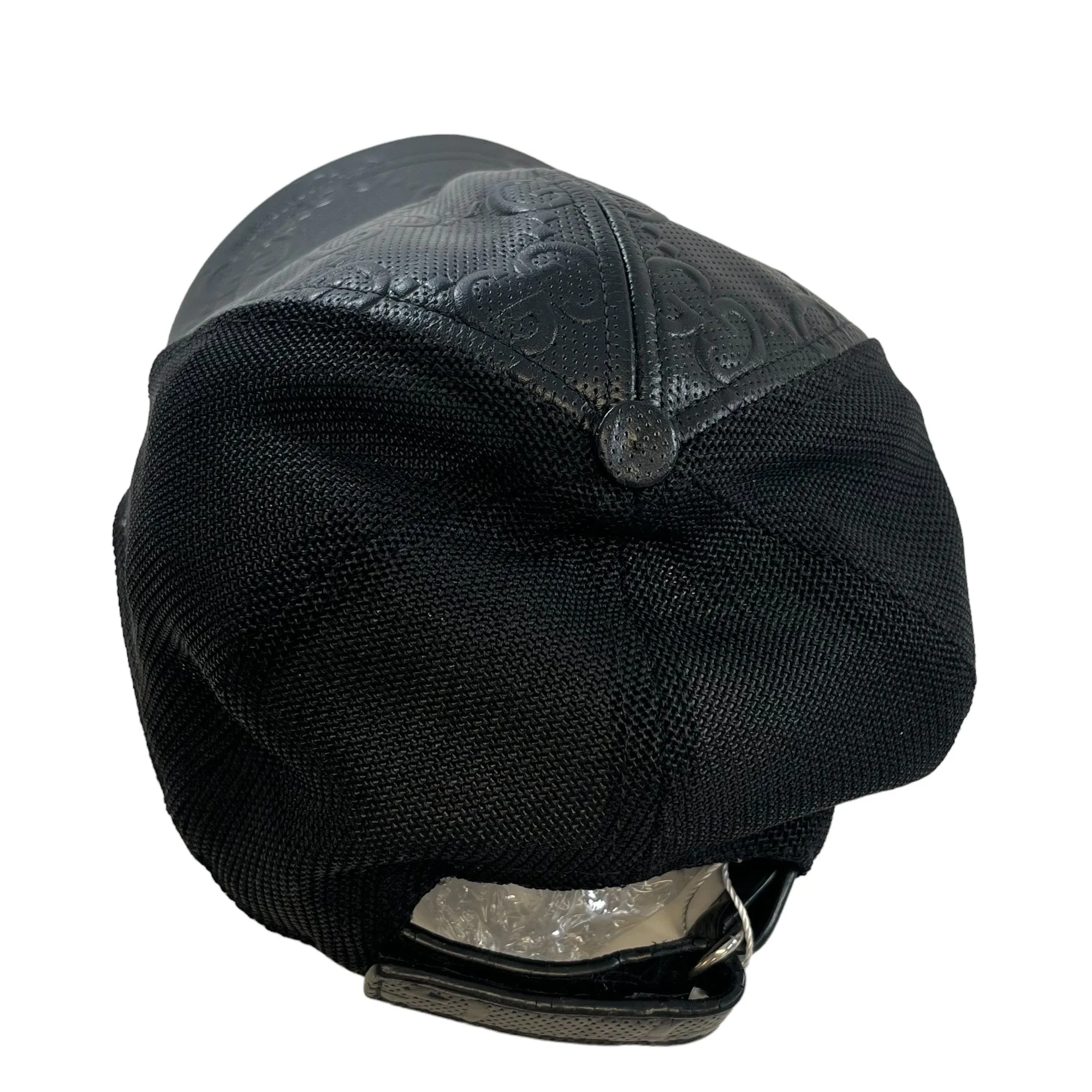 Men's Monogram Cap Black