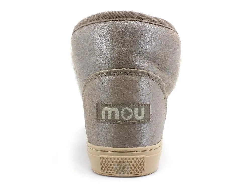 MOU Eskimo Sneaker Mixed Studs Stivale Pelo Pietre Stone Metal MU.FW111023B