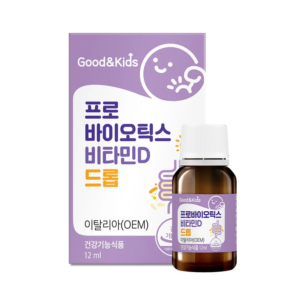 Naturalplus Good & Kids Probiotics VitaminD Drop Health Supplement