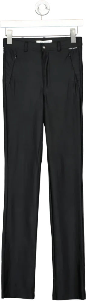 Nicki studios Black Sporty Straight Pant UK XS