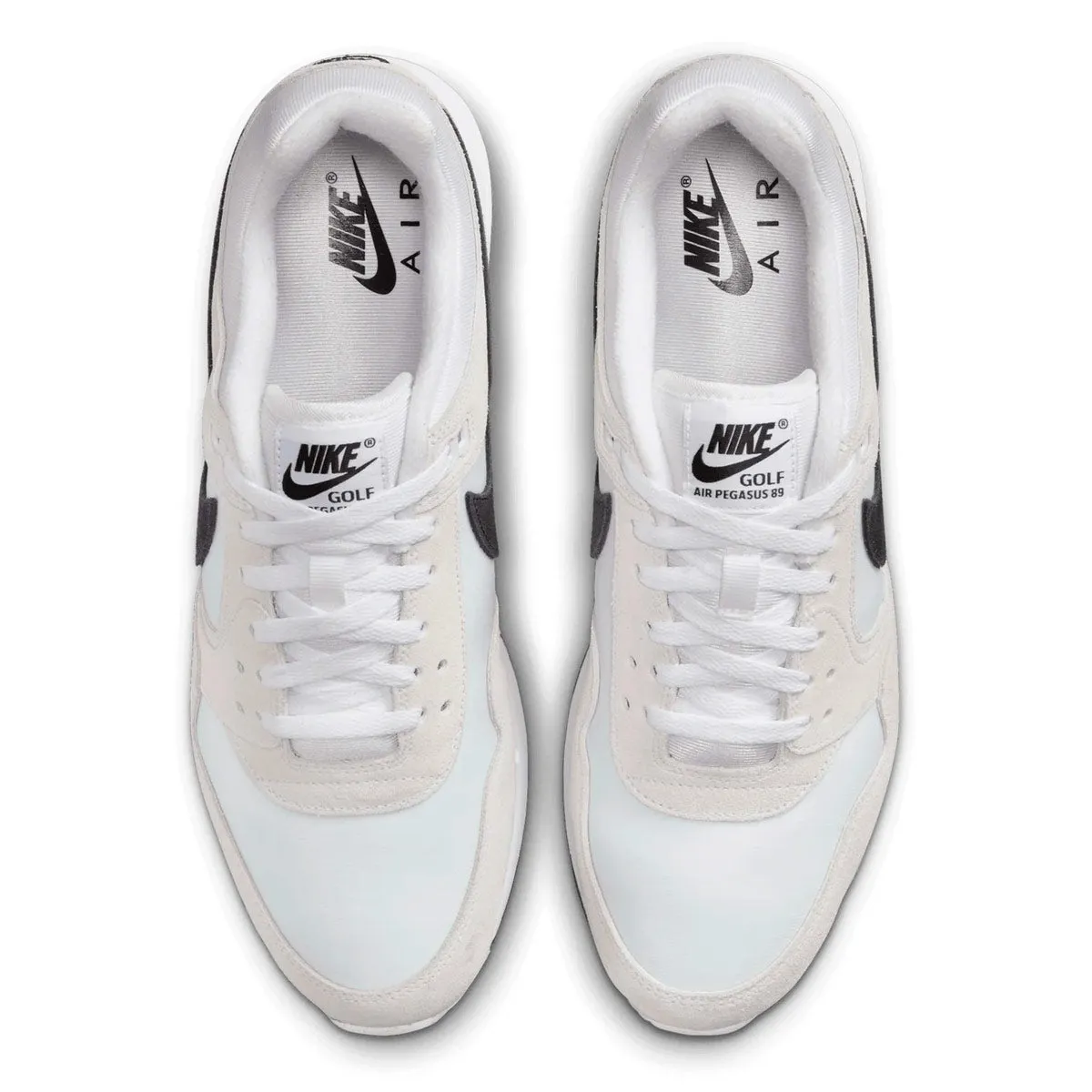 Nike Golf Air Pegasus 89 G Shoes - White/Platinum Tint/Black