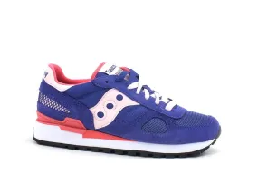 SAUCONY Shadow Original W Sneaker Donna Blue Pink S1108-782