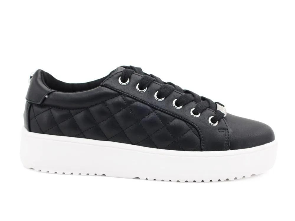 STEVE MADDEN Border Sneaker Trapuntata Black BORD02S1