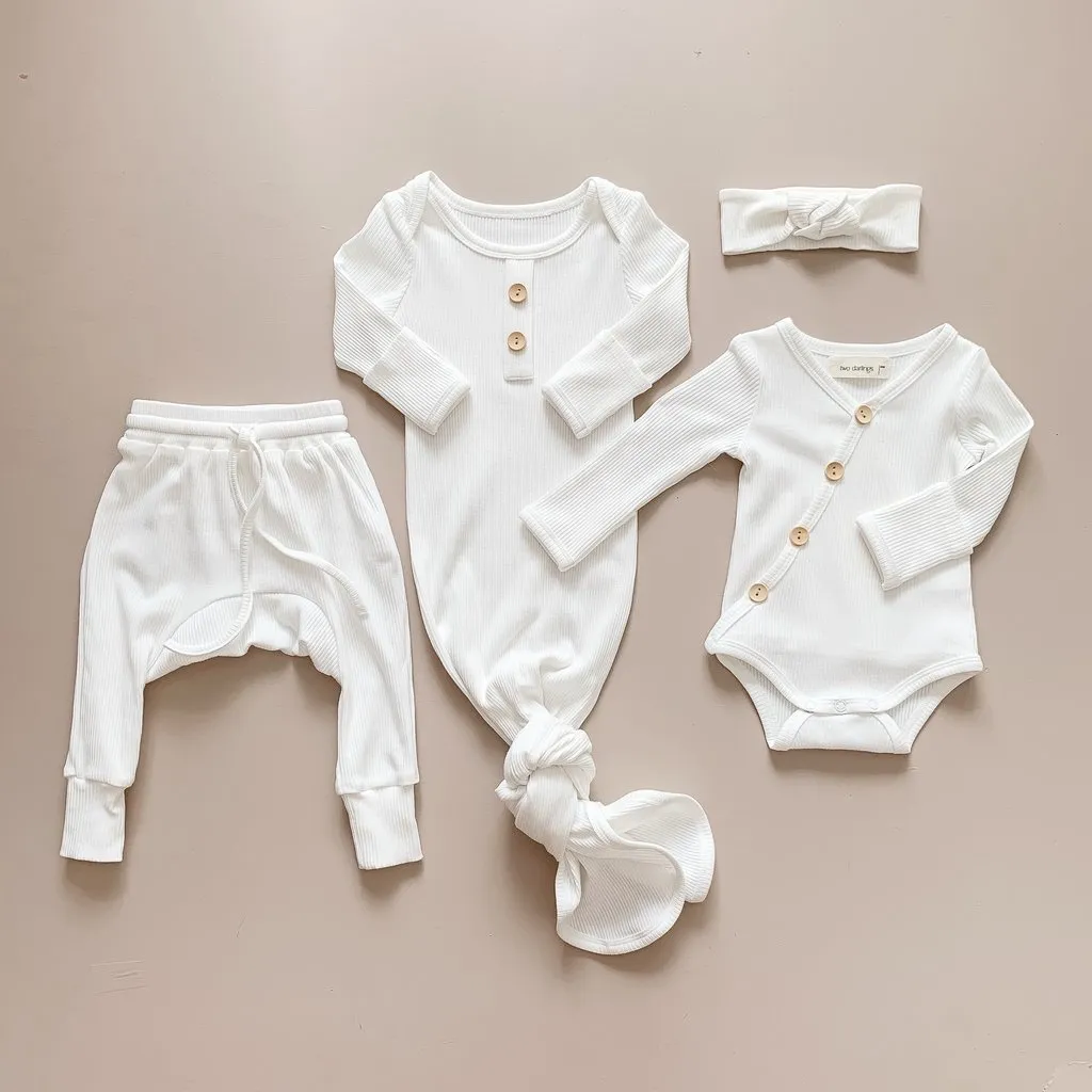 Two Darlings | Milk L/S Bodysuit