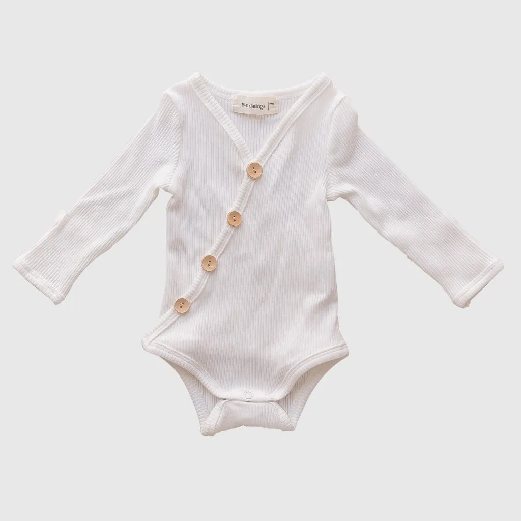 Two Darlings | Milk L/S Bodysuit