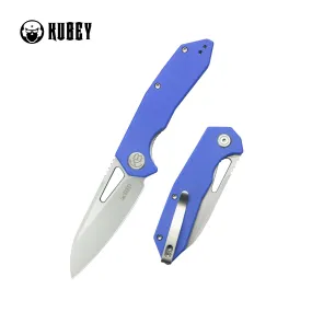 Vagrant Liner Lock Folding Knife Blue G10 Handle 3.1 Sandblast 14C28N KU291P