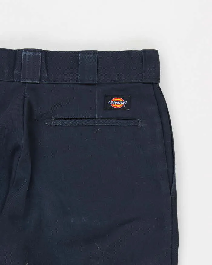 Vintage 00s Dickies 874 Original Fit Navy Trousers - W30 L30