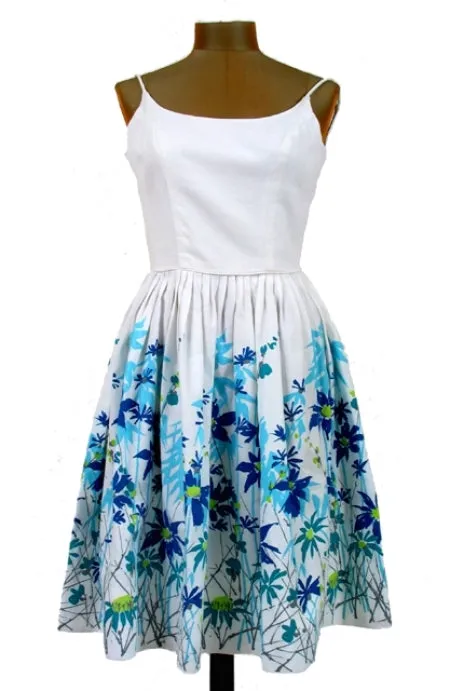 Wild Flower Border Dress