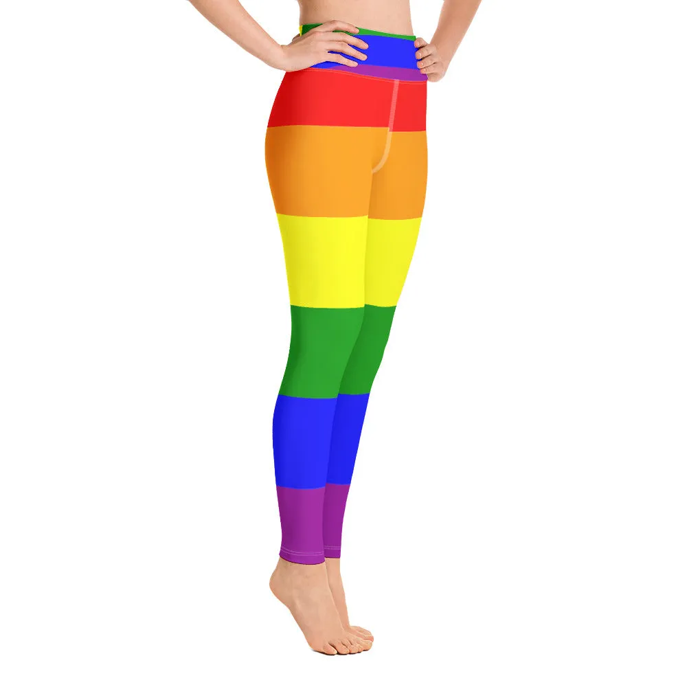 Yoga Leggings Rainbow