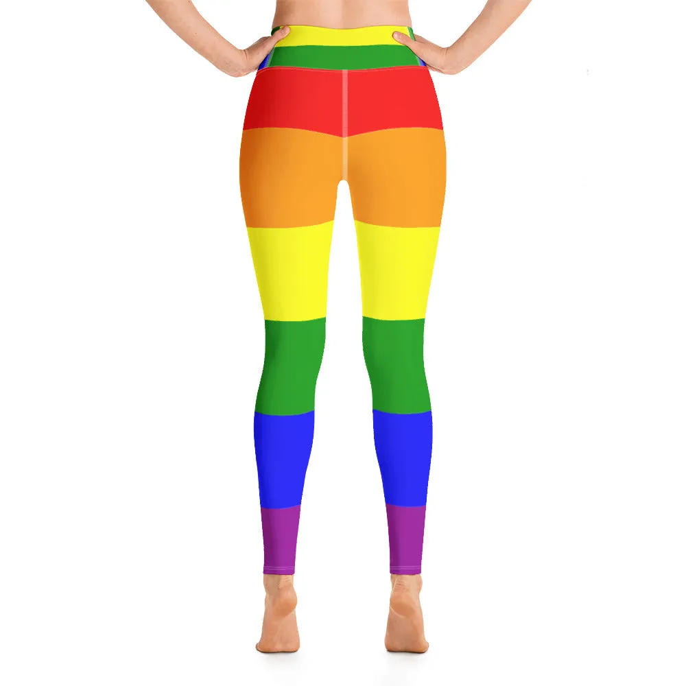 Yoga Leggings Rainbow