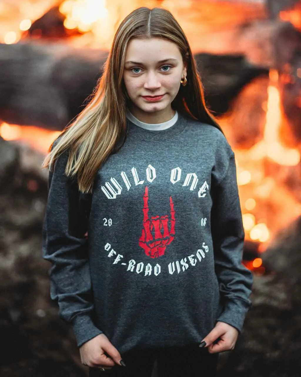 Youth Wild One Crewneck