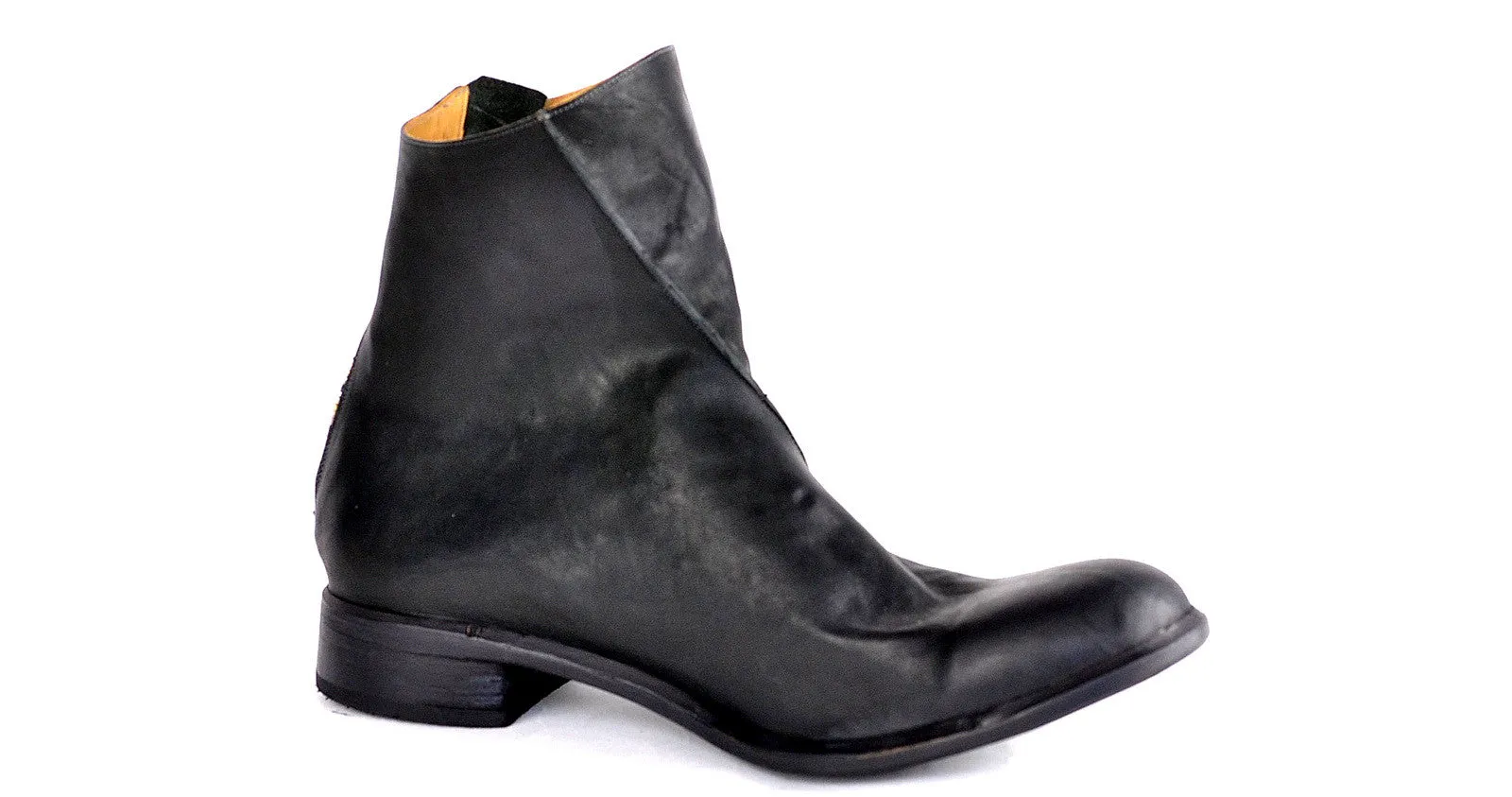 Zip Back Boot  |  Black